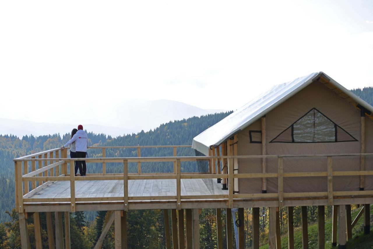 Bukovel Glamping Hotel ภายนอก รูปภาพ