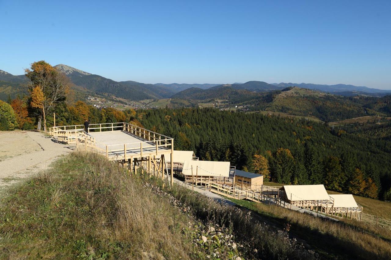 Bukovel Glamping Hotel ภายนอก รูปภาพ